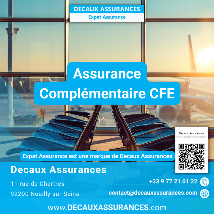 Assurances Expat Assurance - Decaux Assurances - Assurance Complémentaire CFE - Santé - Français de l'étranger