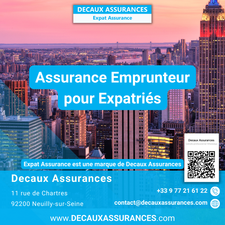 Assurances Expat Assurance - Decaux Assurances - Assurance Emprunteur Expat - Assurance de Prêt Expat - New York - Courtier à Neuilly sur Seine