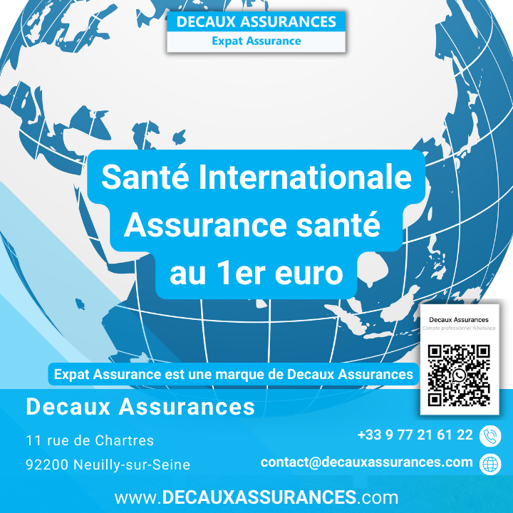 Expat Assurance - Decaux Assurances - Santé Assurance au 1er euro Expats - www.expat-assurance.fr